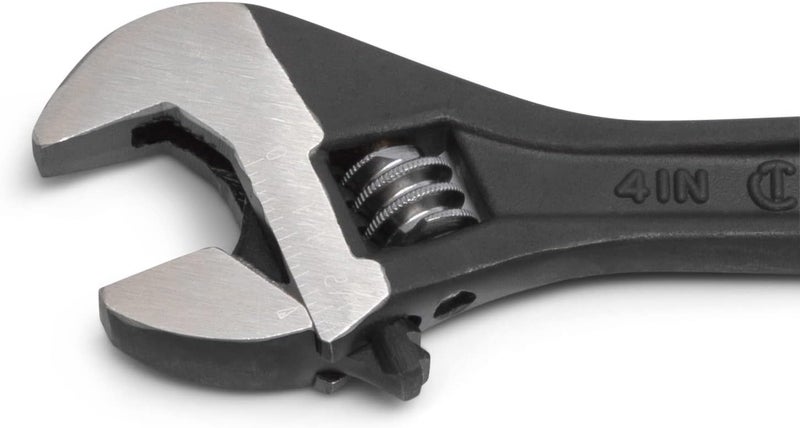Crescent 4" Adjustable Black Oxide Wrench - Carded - AT24VS - Image 2